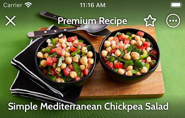 Sharing recipes